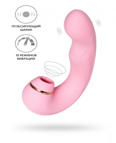 Многофункциональный стимулятор клитора JOS JUNA розовый