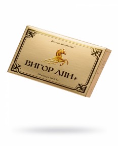 Капсулы для мужчин "ВИГОР АЛИ+" для усиления эрекции, 10 штук