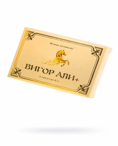 Капсулы для мужчин "ВИГОР АЛИ+" для усиления эрекции, 6 штук