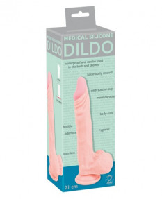 Фаллоимитатор реалистик Medical Silicone Dildo 21 см, 5266650000