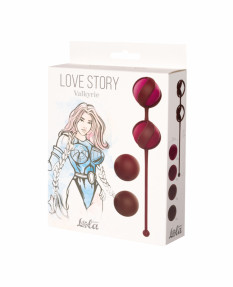 Набор Сменных Вагинальных Шариков Love Story Valkyrie Wine Red