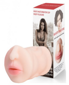 Мастурбатор Oral sex with teeth, YG-M007