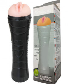 Мастурбатор вагина в колбе Vibrating Male Masturbator, STOY0391