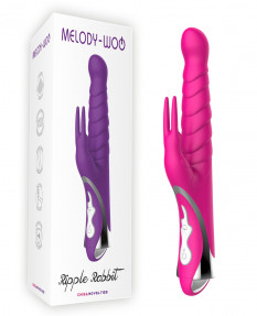 Вибратор Ripple Rabbit Pink, 531017368