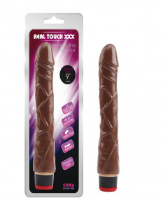 Вибратор 9”Vibe Cock Brown
