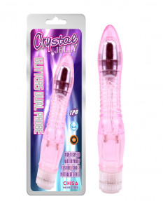 Вибратор Glitters Dual Probe Pink