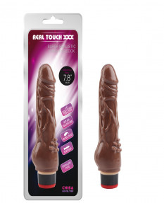 Вибратор 7.8”Vibe Cock Brown