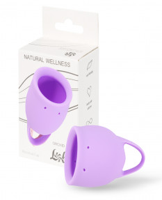 Менструальная чаша Natural Wellness Orchid 15 ml lavander