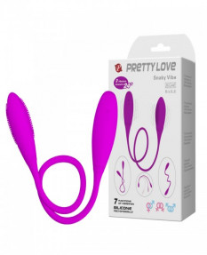 Оригинальный двойной вибростимулятор Pretty Love Snaky Vibe