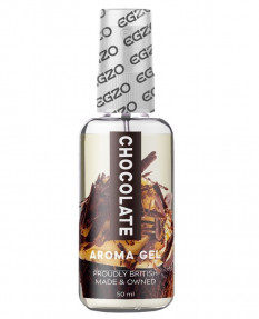 Съедобный оральный гель-лубрикант EGZO AROMA GEL - Chocolate, 50 мл
