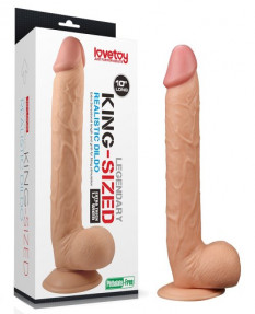 Фаллоимитатор реалистичый с присоской Legendary king-sized Realistic Dildo, LV2205