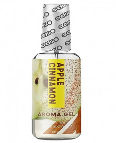 Съедобный оральный гель-лубрикант EGZO AROMA GEL - Apple Cinamon, 50 мл