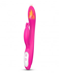 Вибратор с подогревом Naughty