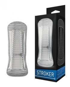 Маструбатор двухсторонний STROKER прозрачный