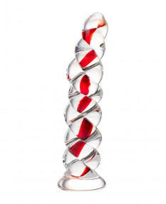 НЕРЕАЛИСТИЧНЫЙ ФАЛЛОИМИТАТОР SEXUS GLASS, СТЕКЛО, ПРОЗРАЧНЫЙ, 18 СМ, 912079
