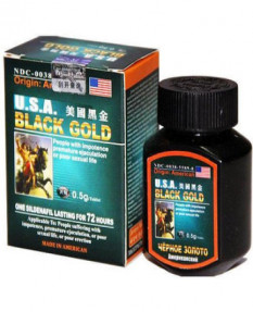 АМЕРИКАНСКОЕ ЧЕРНОЕ ЗОЛОТО (USA BLACK GOLD) 16 ТАБЛЕТОК