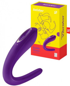 Многофункциональный стимулятор для пар Satisfyer Partner Toy, силикон, 18.5 см