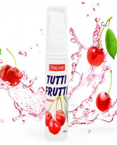 Гель TUTTI-FRUTTI вишневый OraLove 30 г, 30001