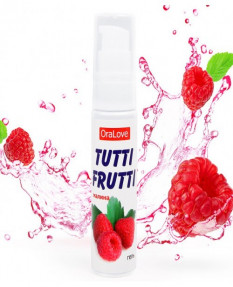 Гель TUTTI-FRUTTI малиновый OraLove 30 г, 30003