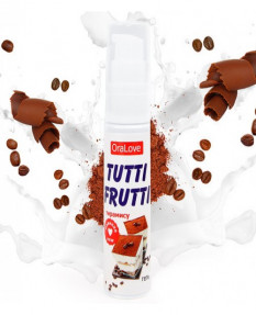 Съедобная гель-смазка TUTTI-FRUTTI со вкусом тирамису 30г, 30015