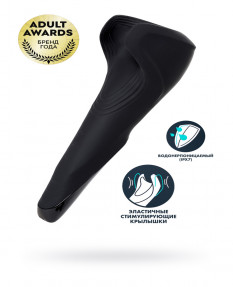 Мастурбатор нереалистичный Satisfyer Men Wand , силикон, чёрный, 20 см, J2018-27-9