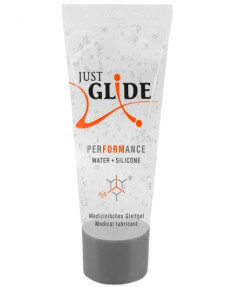 Водно-силиконовая смазка Just Glide Performance 20 мл