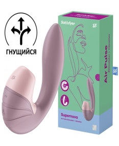 Вибратор с вакуумно-волновым стимулятором клитора Satisfyer Supernova Old Rose, 4009728