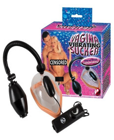 Помпа женская с вибратором Vagina Sucker, 5561810000