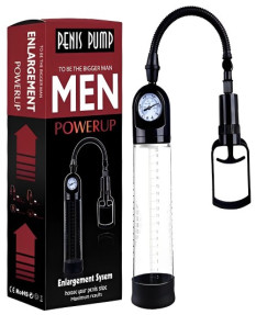 Вакуумная помпа с манометром Men Powerup, 28,5 см, 110928