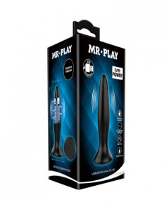 Анальная втулка Mr.Play с вибрацией, BI-040082-MR