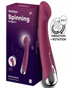 Вибратор для точки G с ротацией Satisfyer Spinning G-Spot 1 Red, 4048758