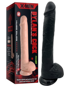 Черный фаллос-гигант X-Men Dylans Cock 31 см, X-MEN-901