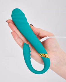 Вибратор двойной Magic Massager, USB-зарядка, 88182