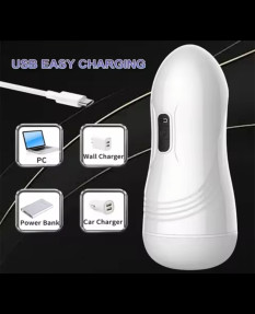 Мастурбатор автоматический, 10 режимов, USB-зарядка, 88532